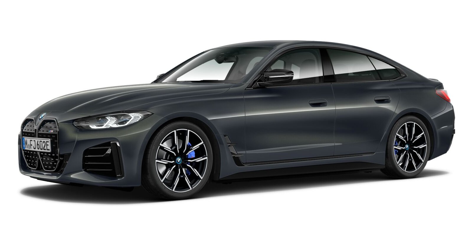 BMW BMW I in Grau von vorne BMW BMW I in Grau von vorne