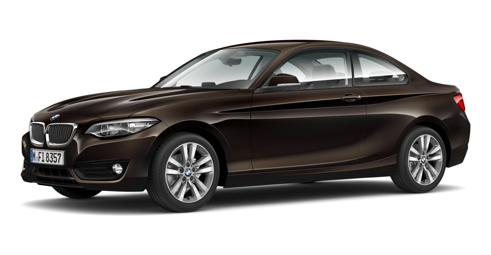 BMW BMW 2er in Braun von vorne BMW BMW 2er in Braun von vorne