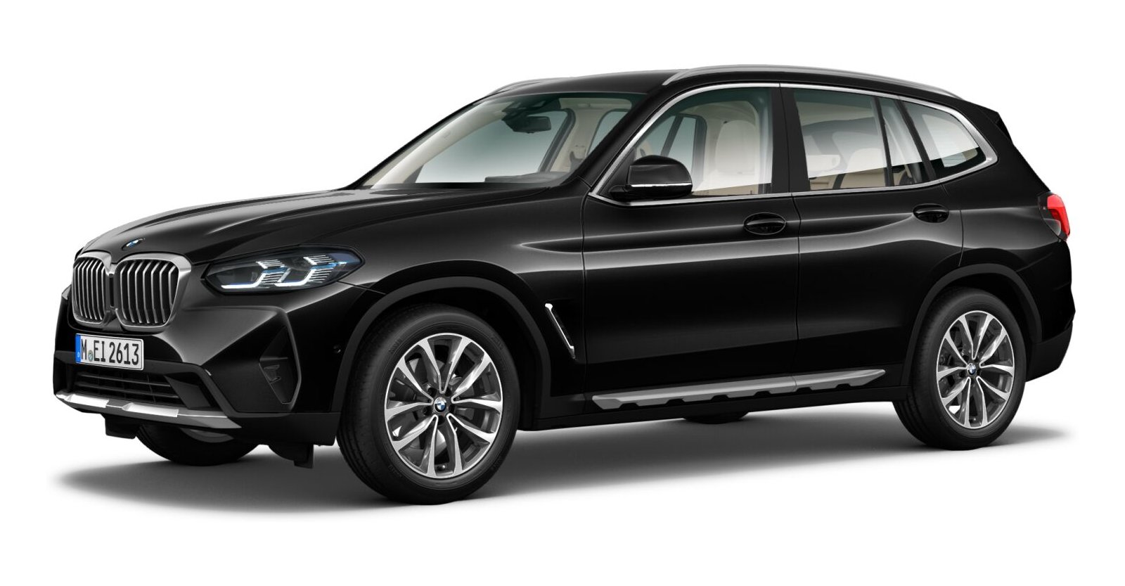 BMW BMW X in Schwarz von vorne BMW BMW X in Schwarz von vorne