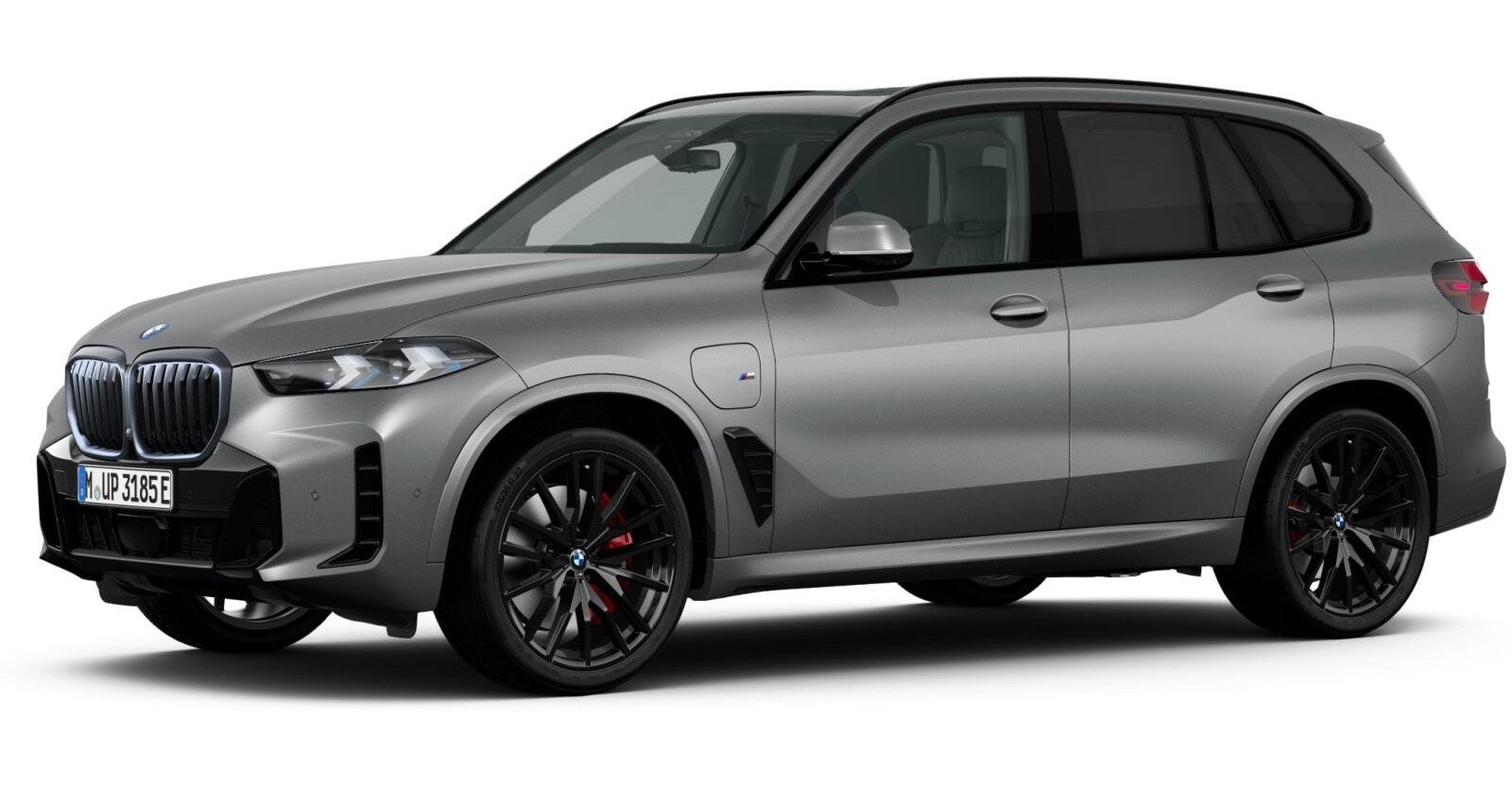 BMW X5 xDrive50e in Grau von vorne BMW X5 xDrive50e in Grau von vorne