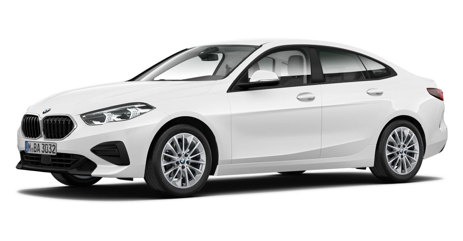 BMW BMW 2er in Weiß von vorne BMW BMW 2er in Weiß von vorne