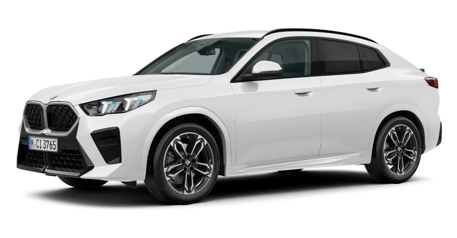 BMW X2 sDrive20i in Weiß von vorne BMW X2 sDrive20i in Weiß von vorne