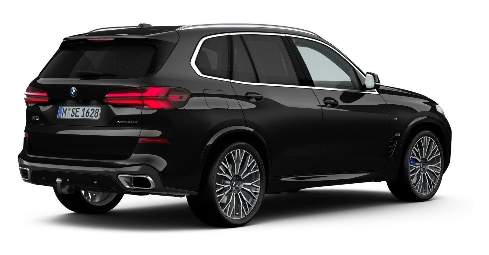 BMW BMW X in Schwarz von hinten BMW BMW X in Schwarz von hinten