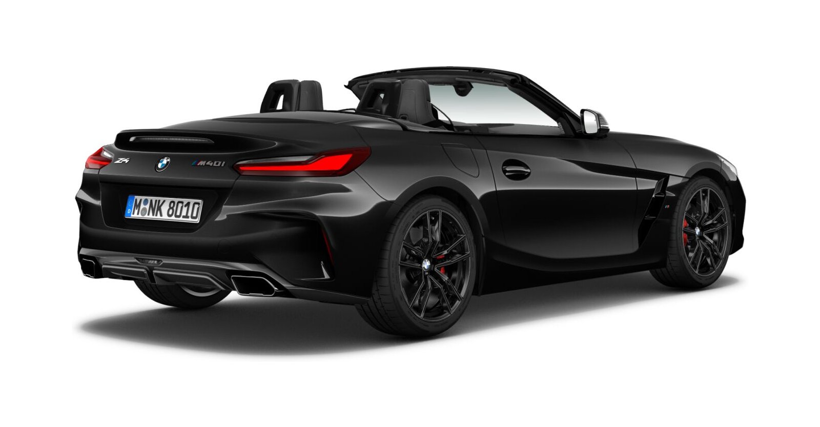 BMW BMW Z in Schwarz von hinten BMW BMW Z in Schwarz von hinten
