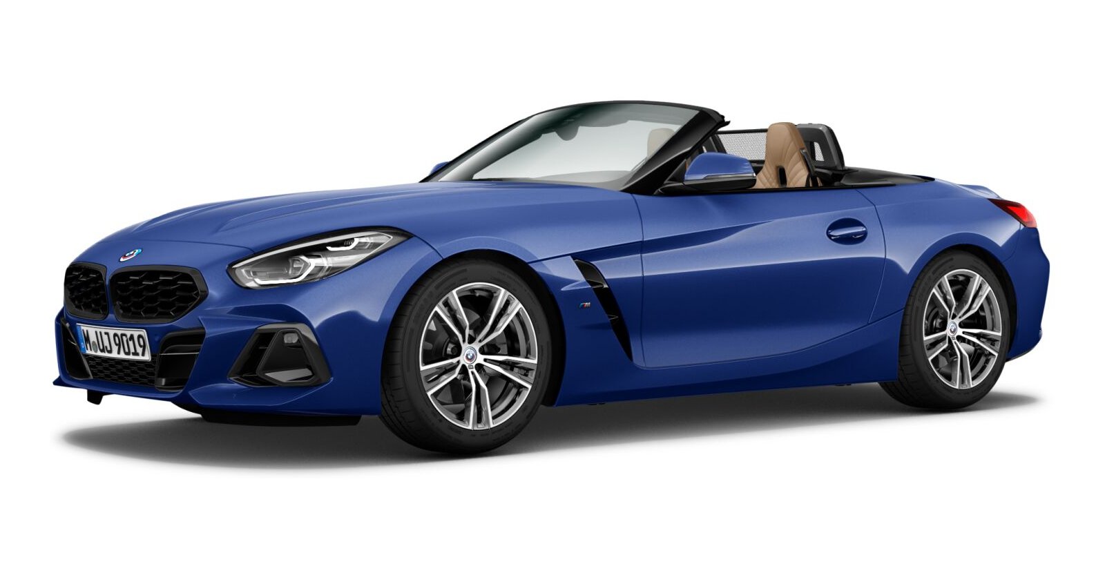 BMW BMW Z in Blau von vorne BMW BMW Z in Blau von vorne