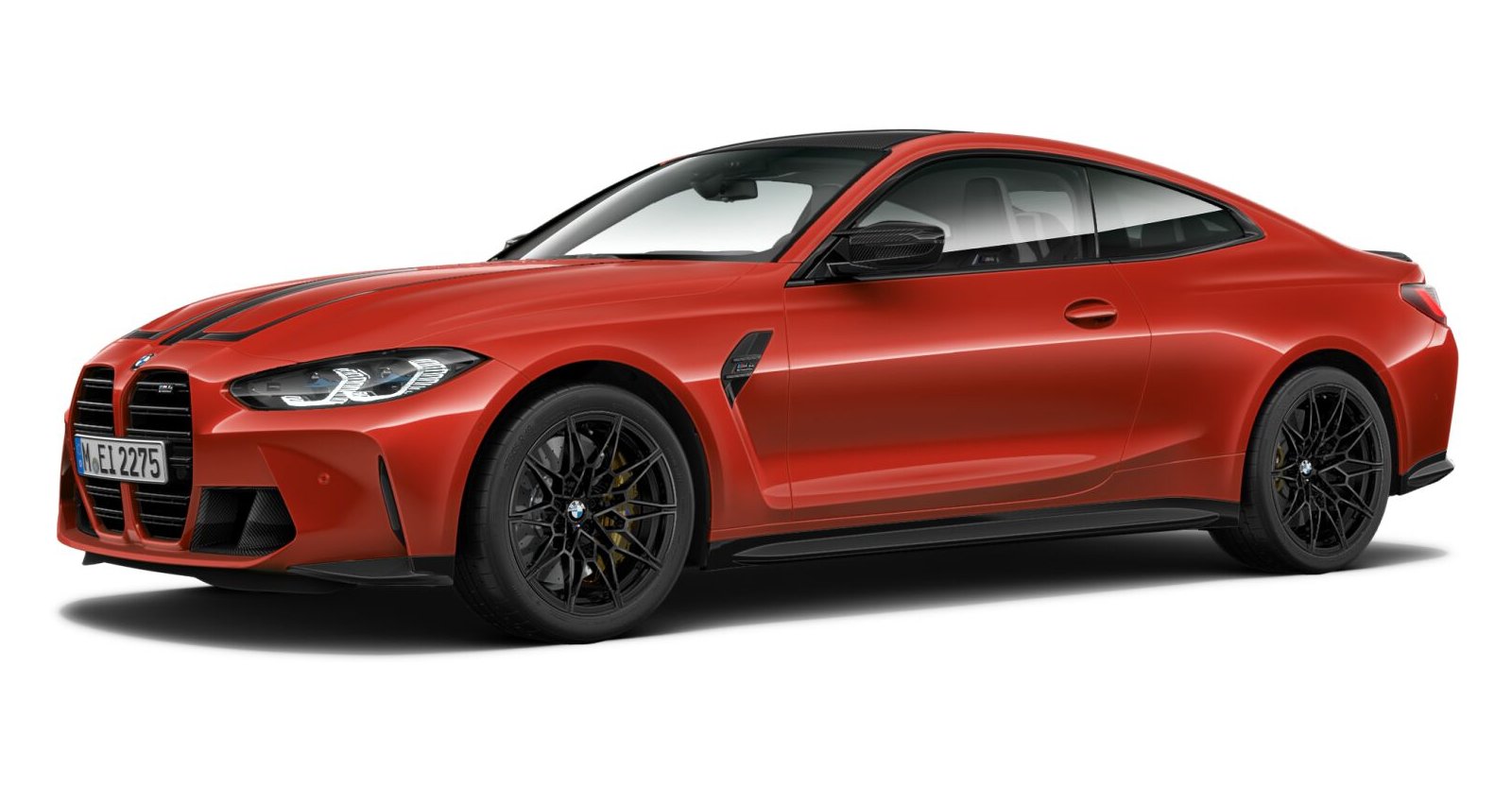 BMW BMW M in Rot von vorne BMW BMW M in Rot von vorne