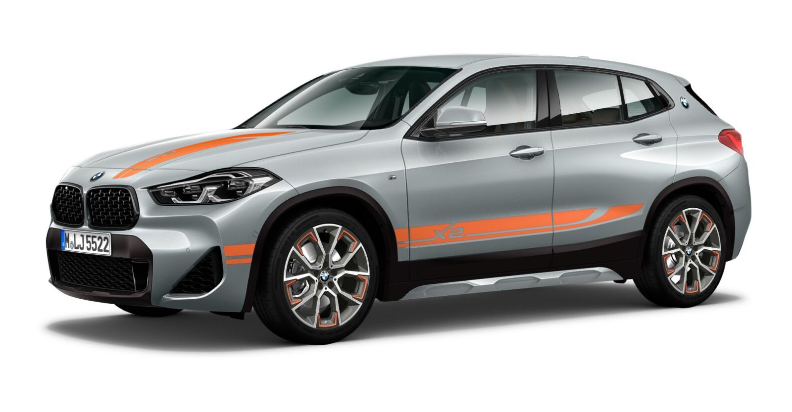 BMW BMW X in Grau von vorne BMW BMW X in Grau von vorne