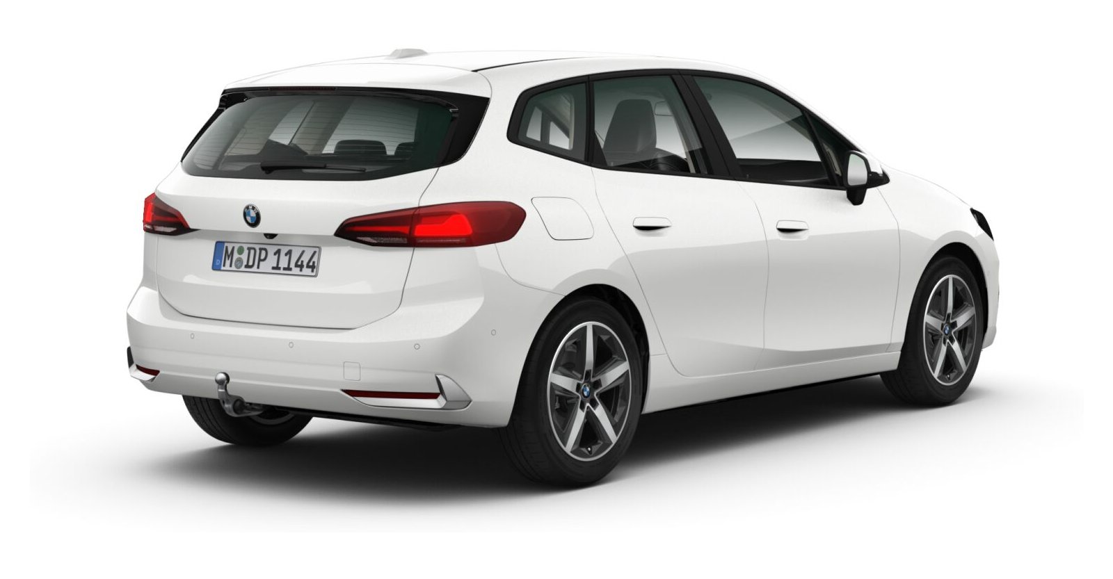 BMW BMW 2er in Weiß von hinten BMW BMW 2er in Weiß von hinten