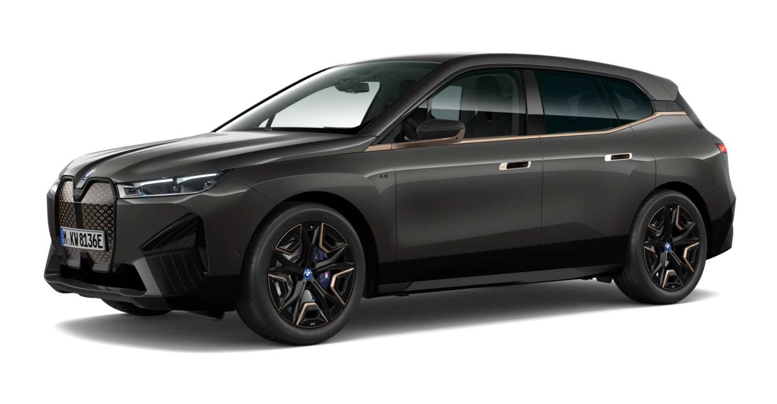 BMW BMW I in Grau von vorne BMW BMW I in Grau von vorne