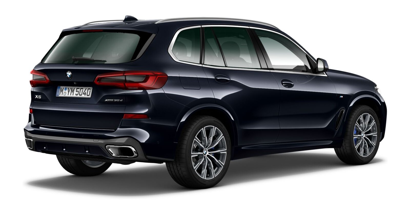 BMW BMW X in Schwarz von hinten BMW BMW X in Schwarz von hinten