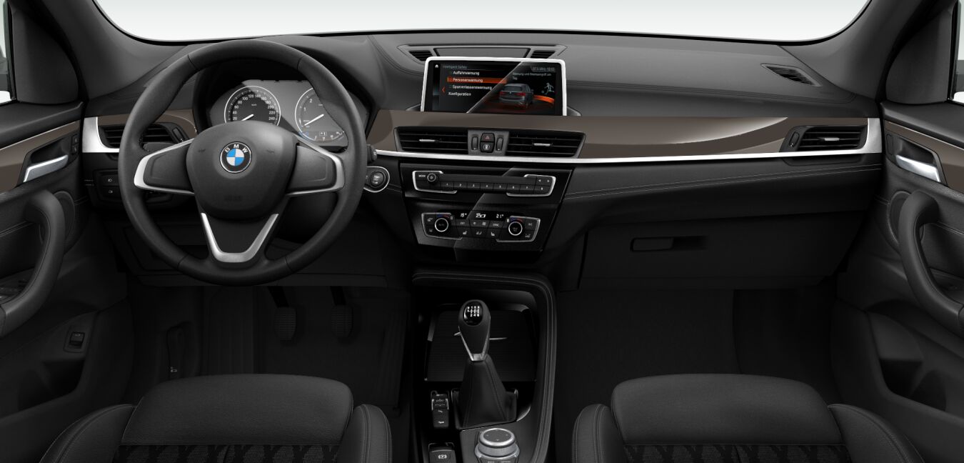 BMW BMW X im Innenraum von vorne BMW BMW X im Innenraum von vorne