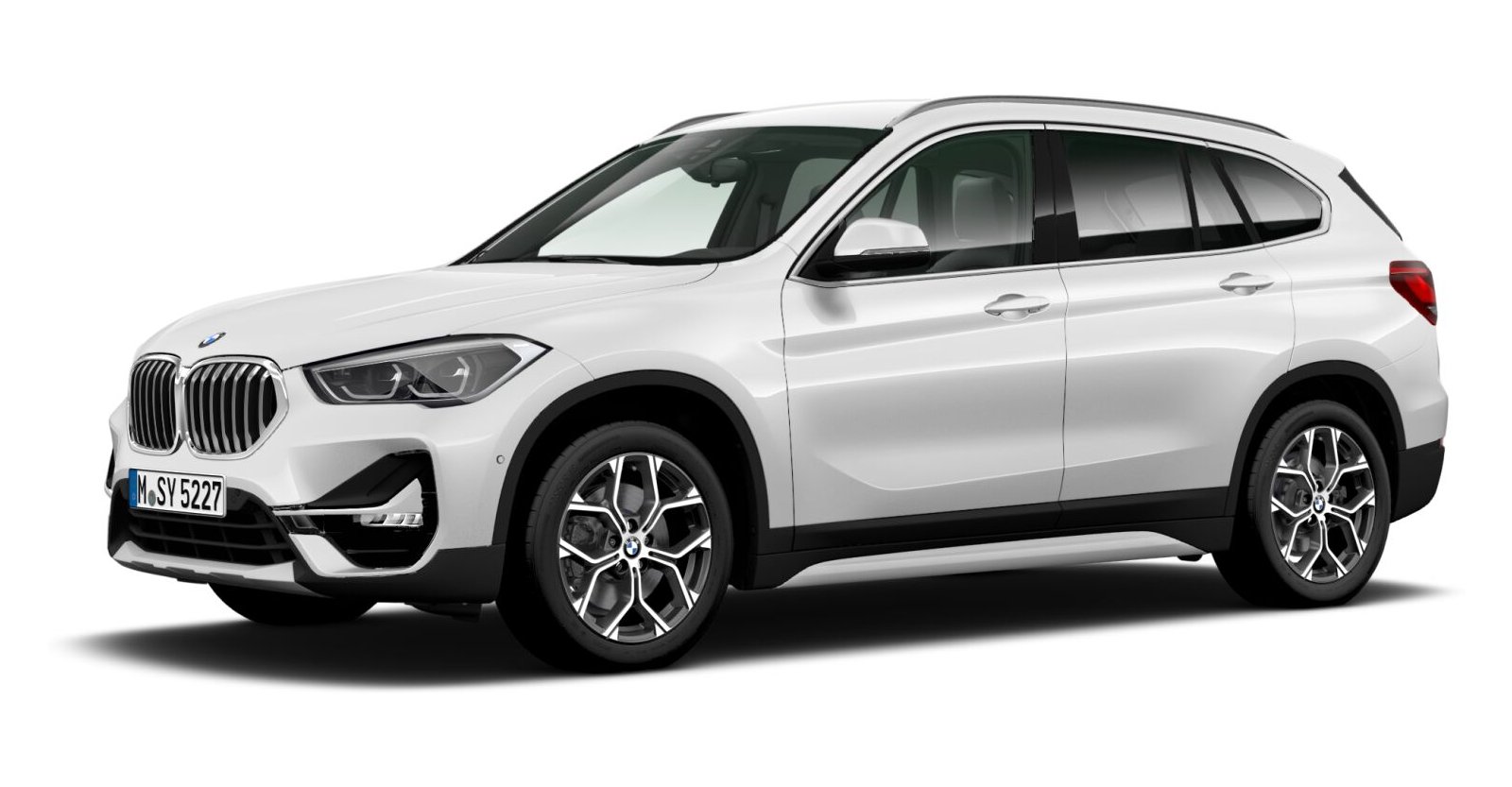 BMW BMW X in Weiß von vorne BMW BMW X in Weiß von vorne