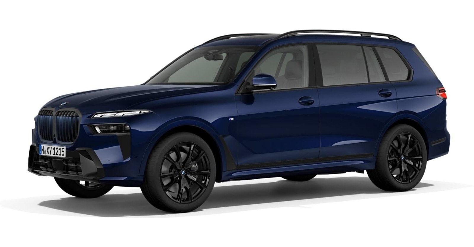 BMW BMW X in Blau von vorne BMW BMW X in Blau von vorne