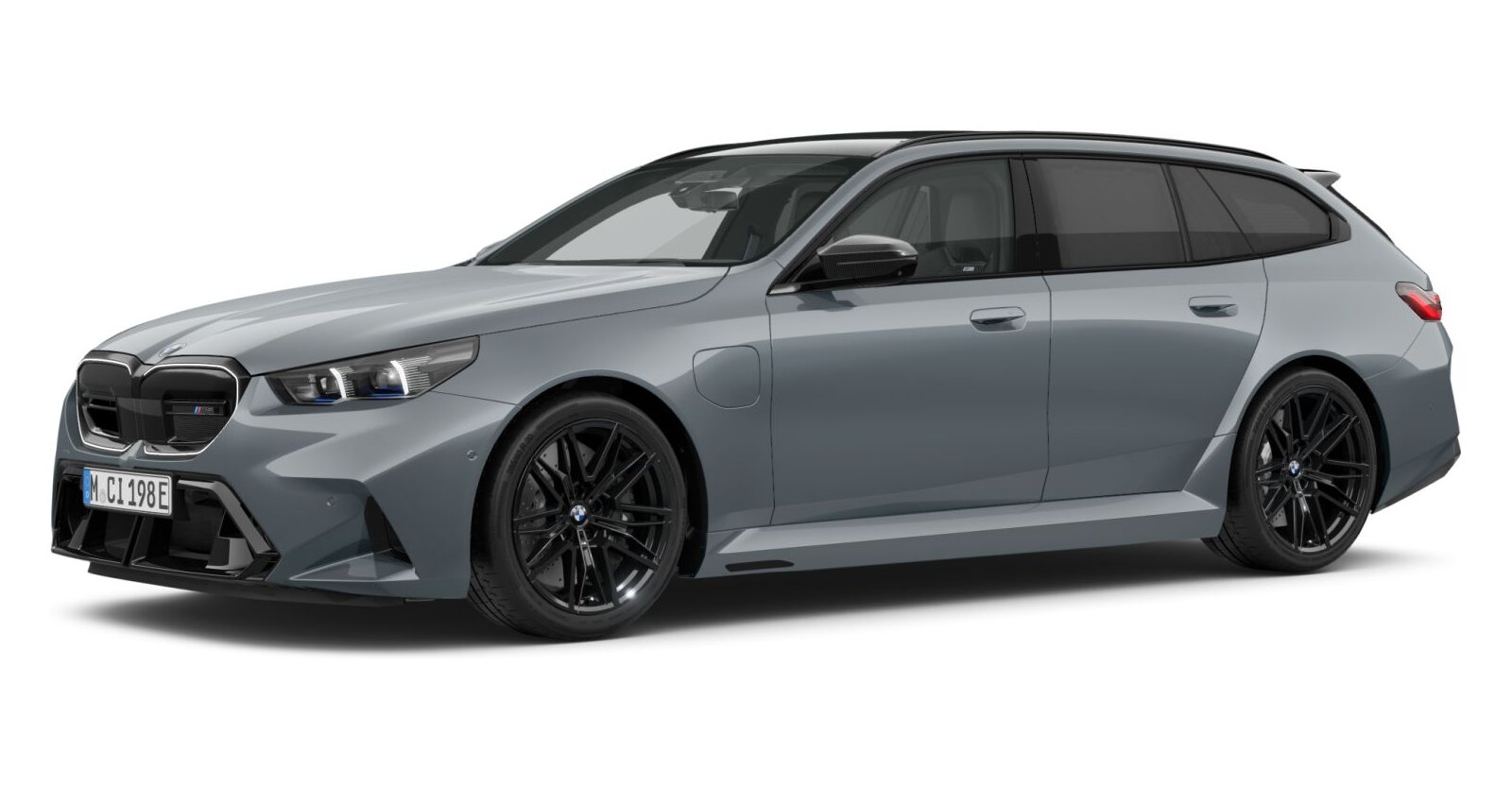 BMW M5 Touring in Grau von vorne BMW M5 Touring in Grau von vorne