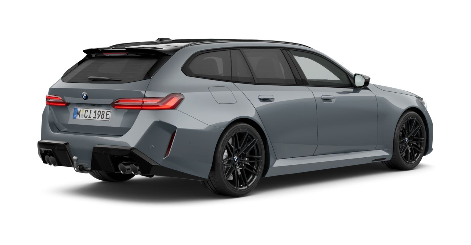 BMW BMW M in Grau von hinten BMW BMW M in Grau von hinten