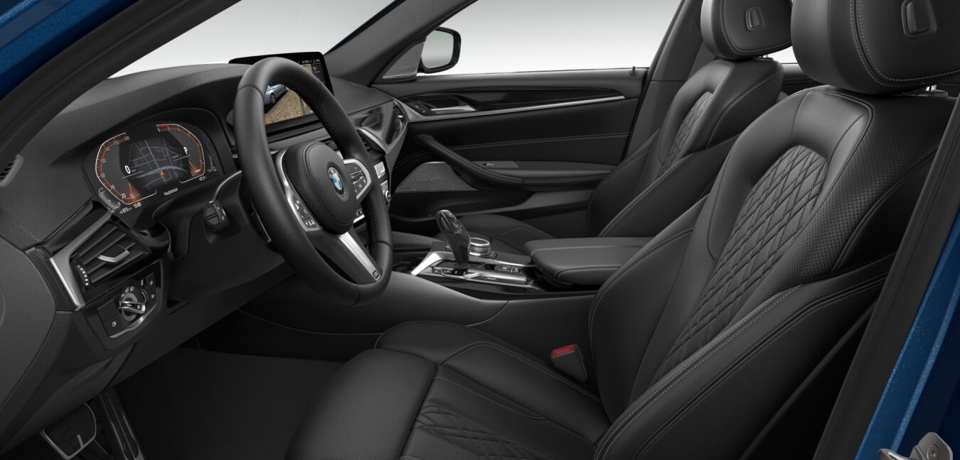 BMW BMW 5er im Innenraum seitlich BMW BMW 5er im Innenraum seitlich