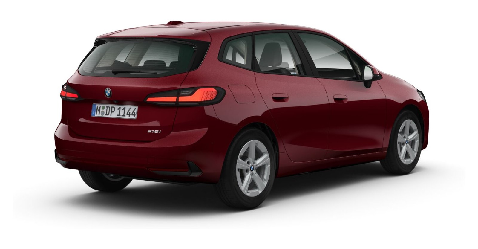 BMW BMW 2er in Rot von hinten BMW BMW 2er in Rot von hinten