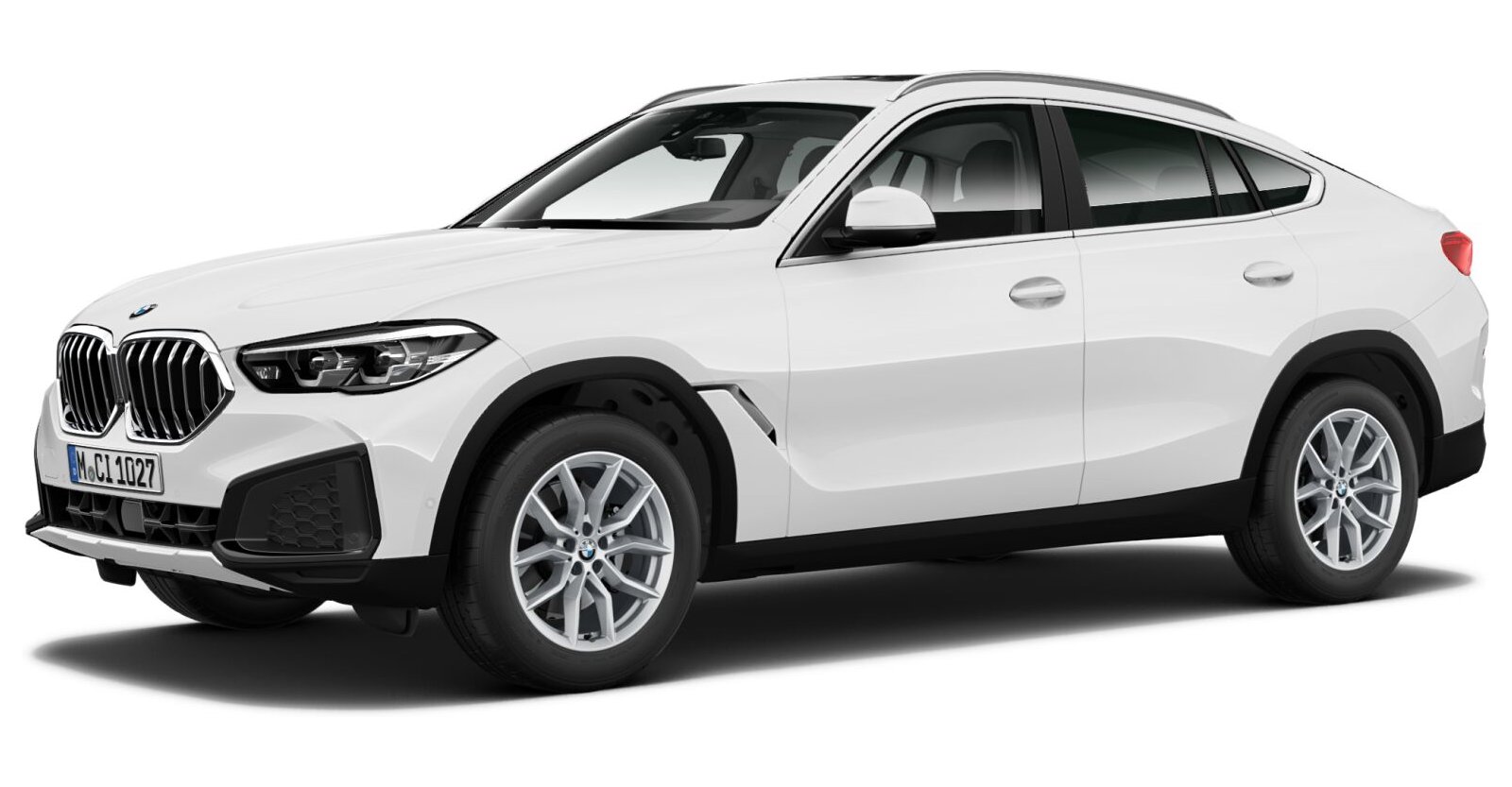 BMW BMW X in Weiß von vorne BMW BMW X in Weiß von vorne