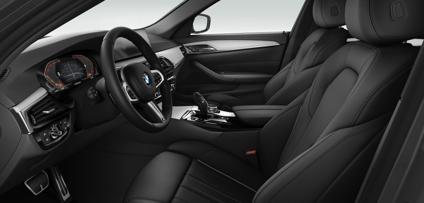 BMW BMW 5er im Innenraum seitlich BMW BMW 5er im Innenraum seitlich