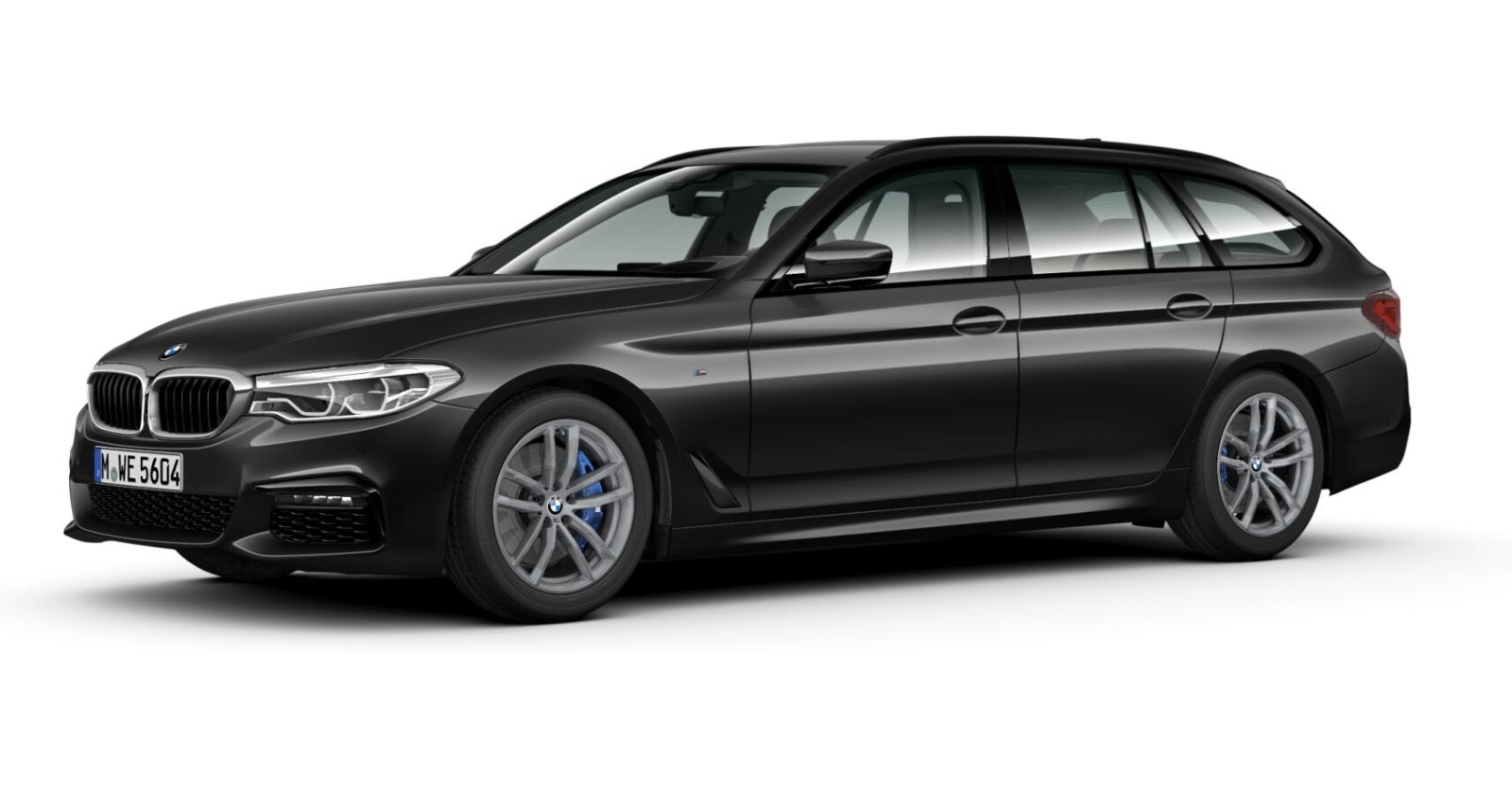 BMW BMW 5er in Grau von vorne BMW BMW 5er in Grau von vorne
