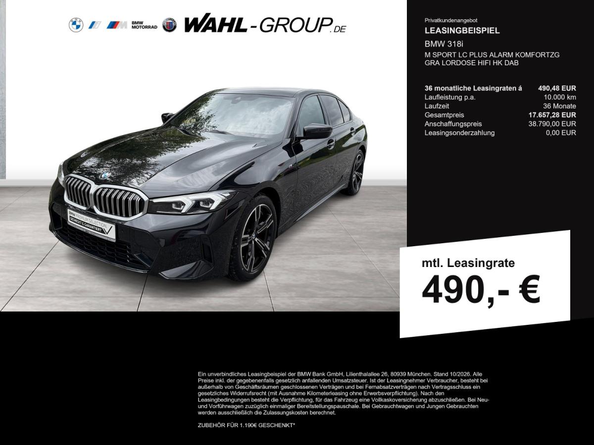 BMW 318i Limousine Originalaufnahme BMW 318i Limousine Originalaufnahme