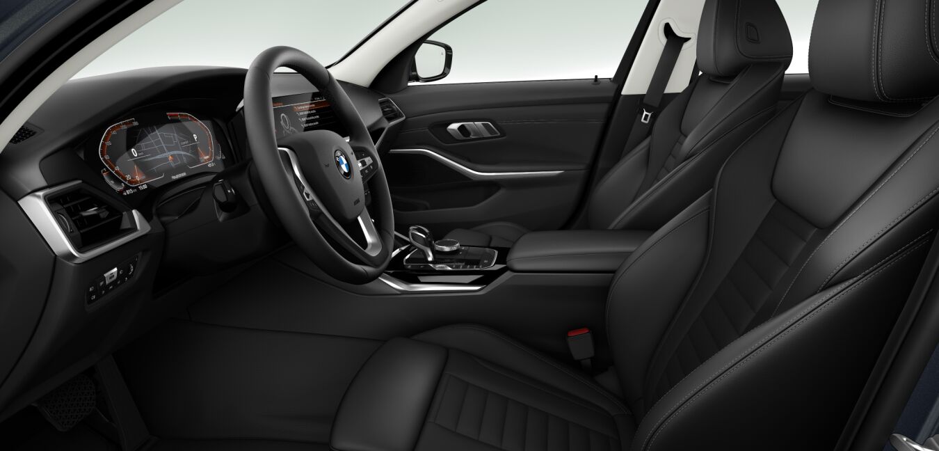 BMW BMW 3er im Innenraum seitlich BMW BMW 3er im Innenraum seitlich
