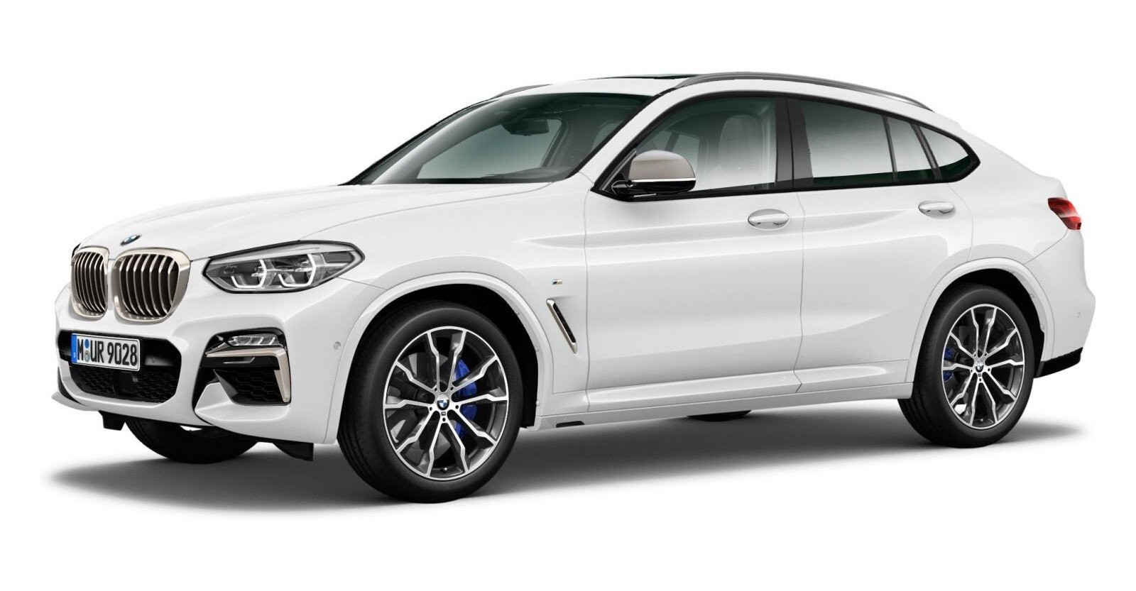 BMW BMW X in Weiß von vorne BMW BMW X in Weiß von vorne