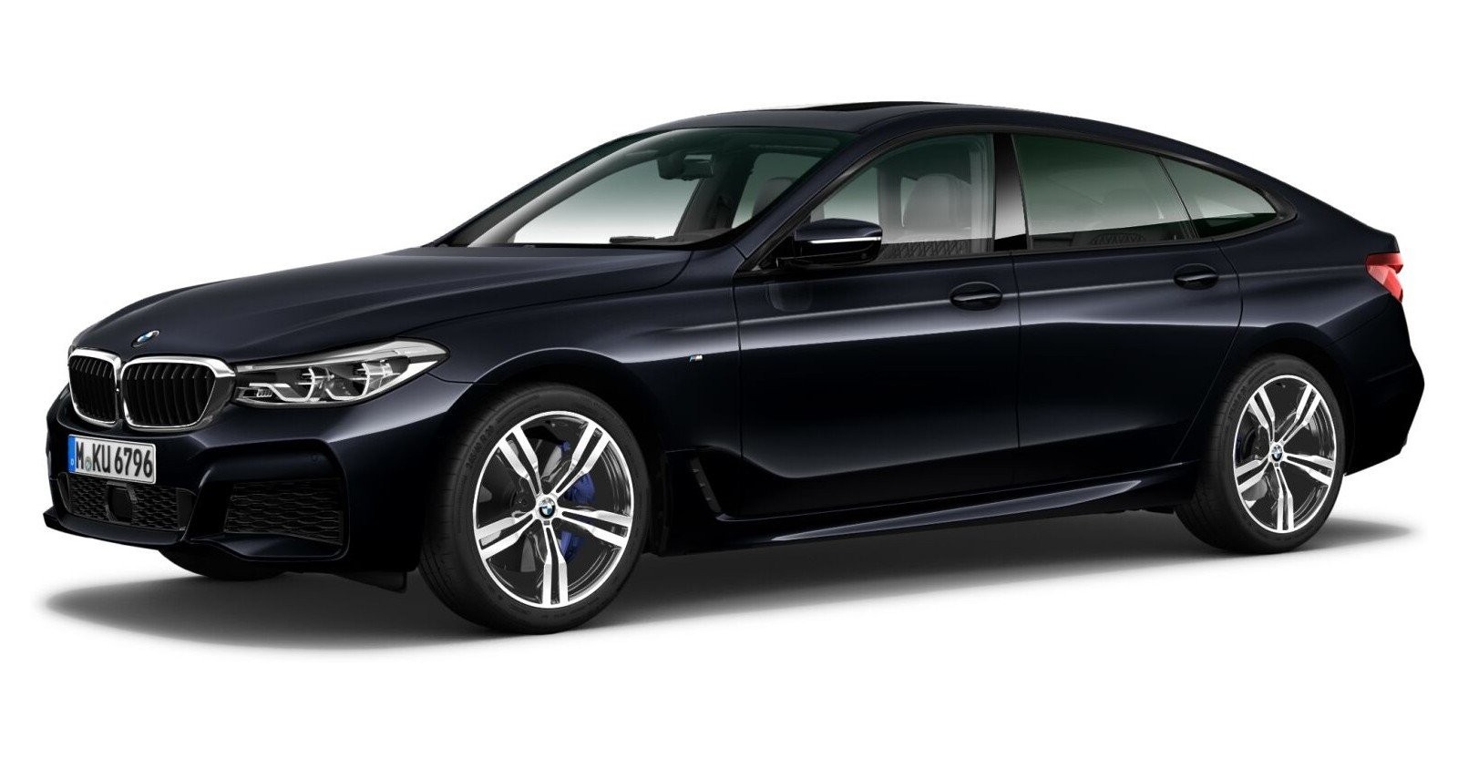 BMW BMW 6er in Schwarz von vorne BMW BMW 6er in Schwarz von vorne