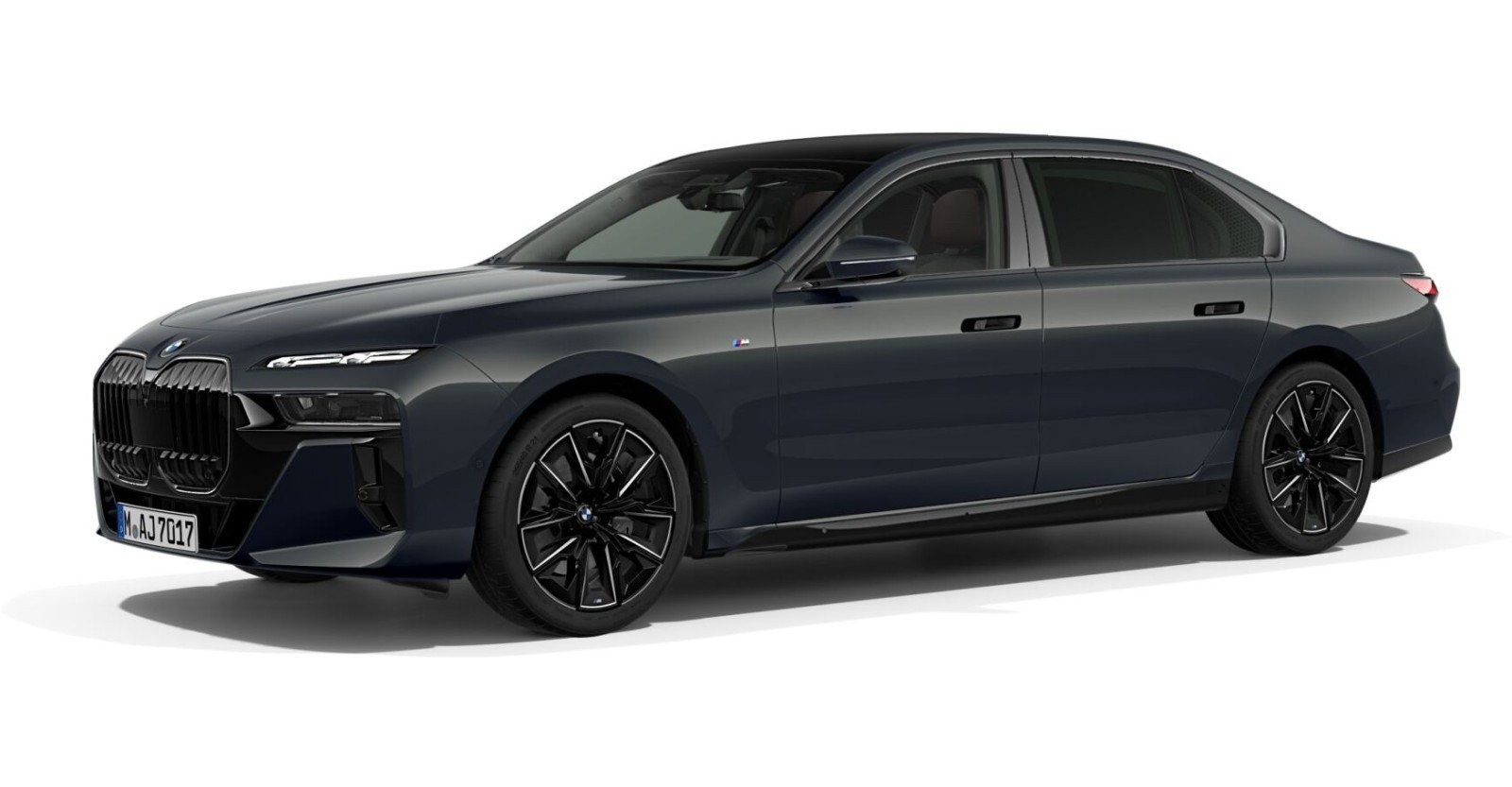 BMW BMW 7er in Grau von vorne BMW BMW 7er in Grau von vorne