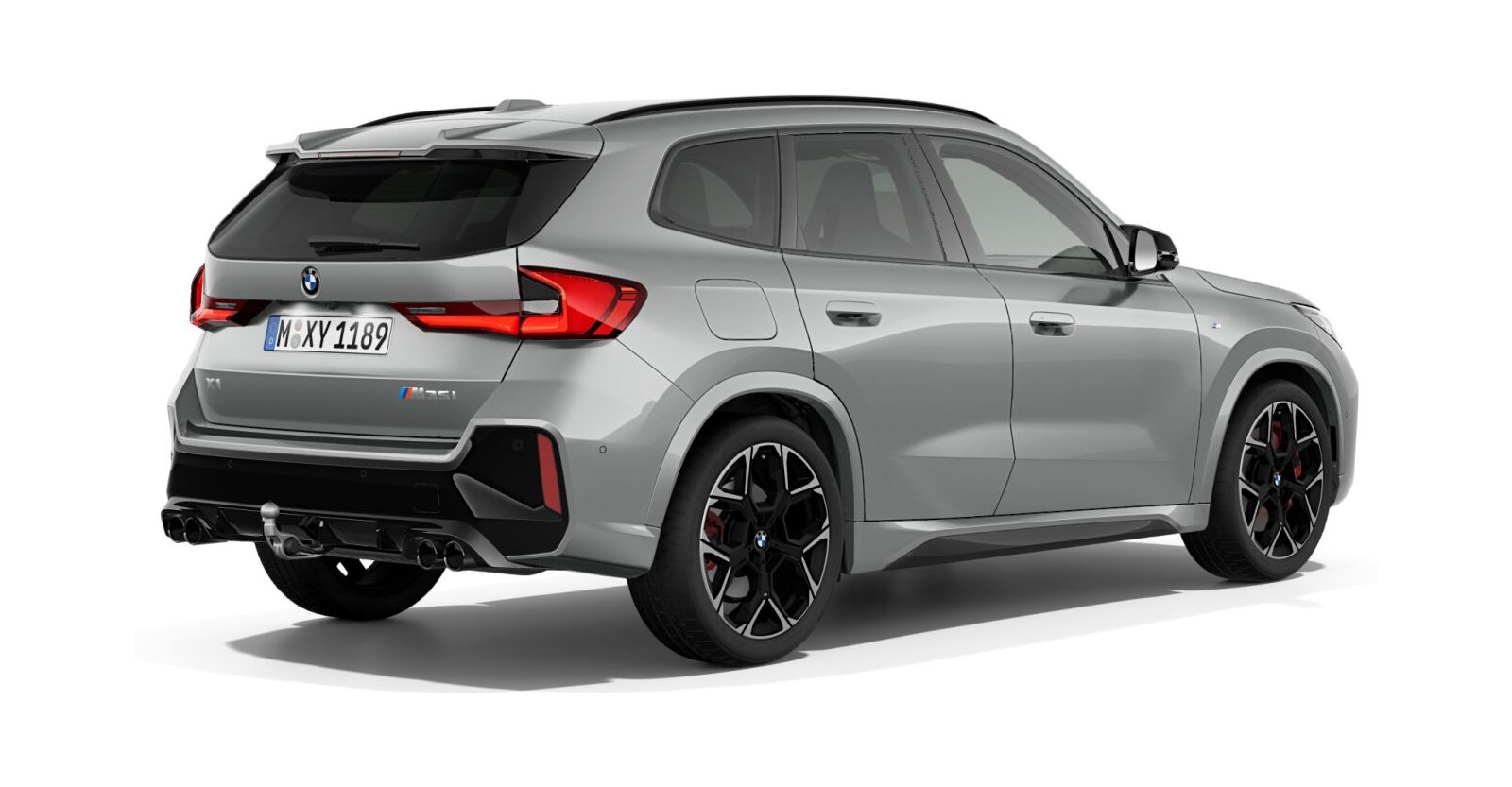 BMW BMW X in Grau von hinten BMW BMW X in Grau von hinten