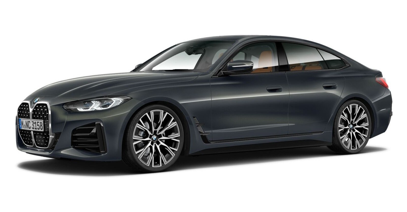 BMW BMW 4er in Grau von vorne BMW BMW 4er in Grau von vorne