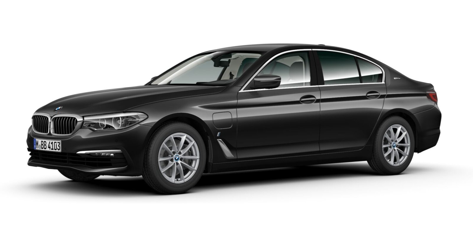 BMW BMW 5er in Grau von vorne BMW BMW 5er in Grau von vorne
