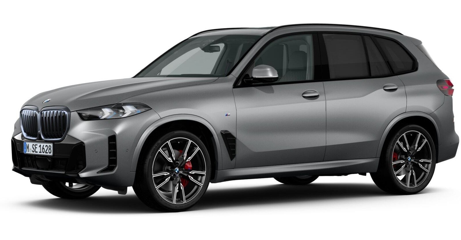BMW X5 xDrive40d in Grau von vorne BMW X5 xDrive40d in Grau von vorne