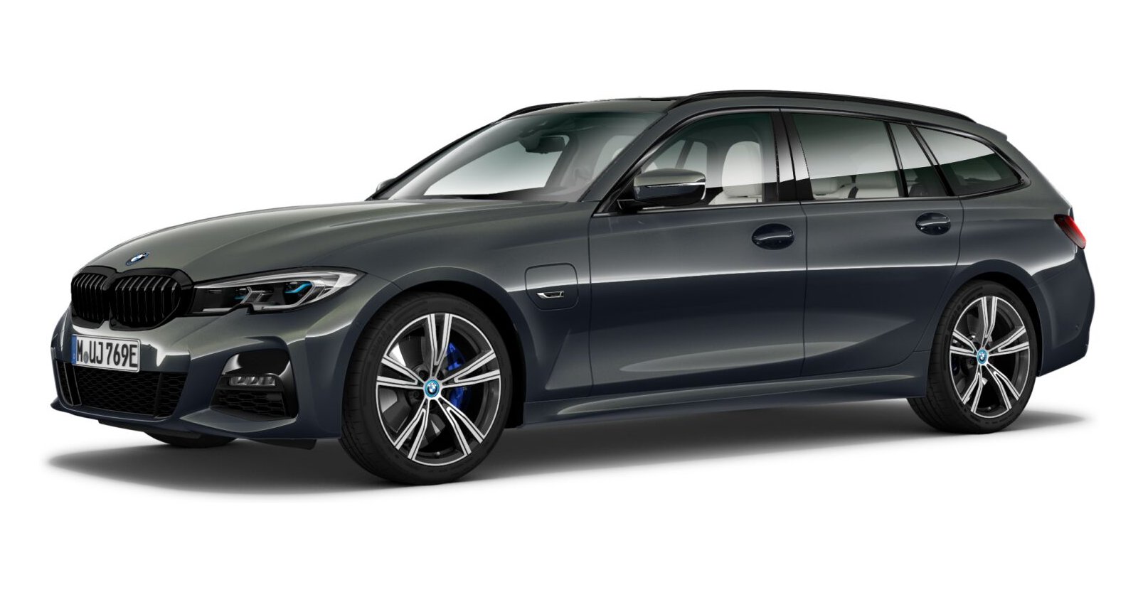 BMW BMW 3er in Grau von vorne BMW BMW 3er in Grau von vorne