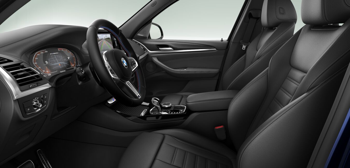 BMW BMW X im Innenraum seitlich