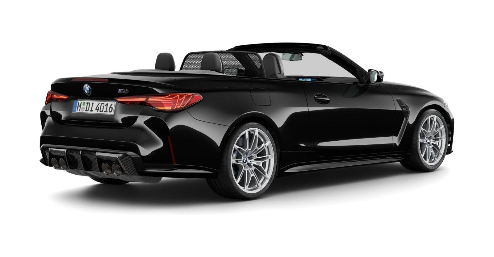BMW BMW M in Schwarz von hinten BMW BMW M in Schwarz von hinten