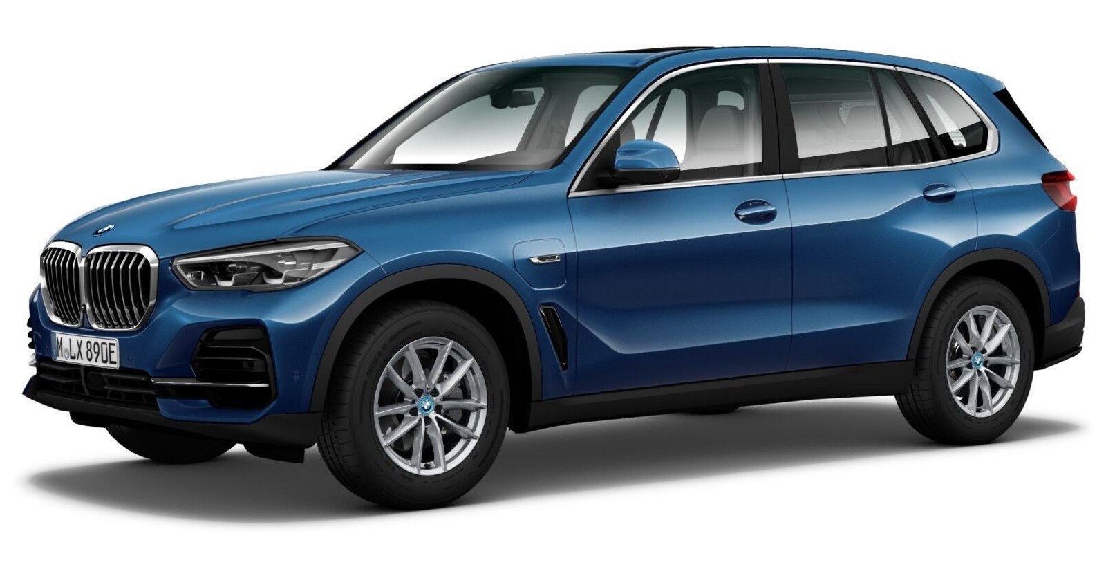 BMW BMW X in Blau von vorne BMW BMW X in Blau von vorne