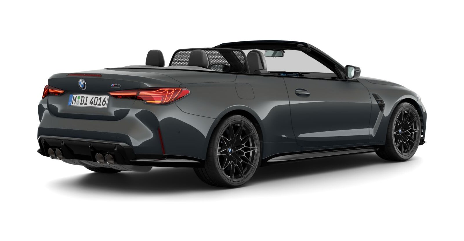 BMW BMW M in Grau von hinten BMW BMW M in Grau von hinten