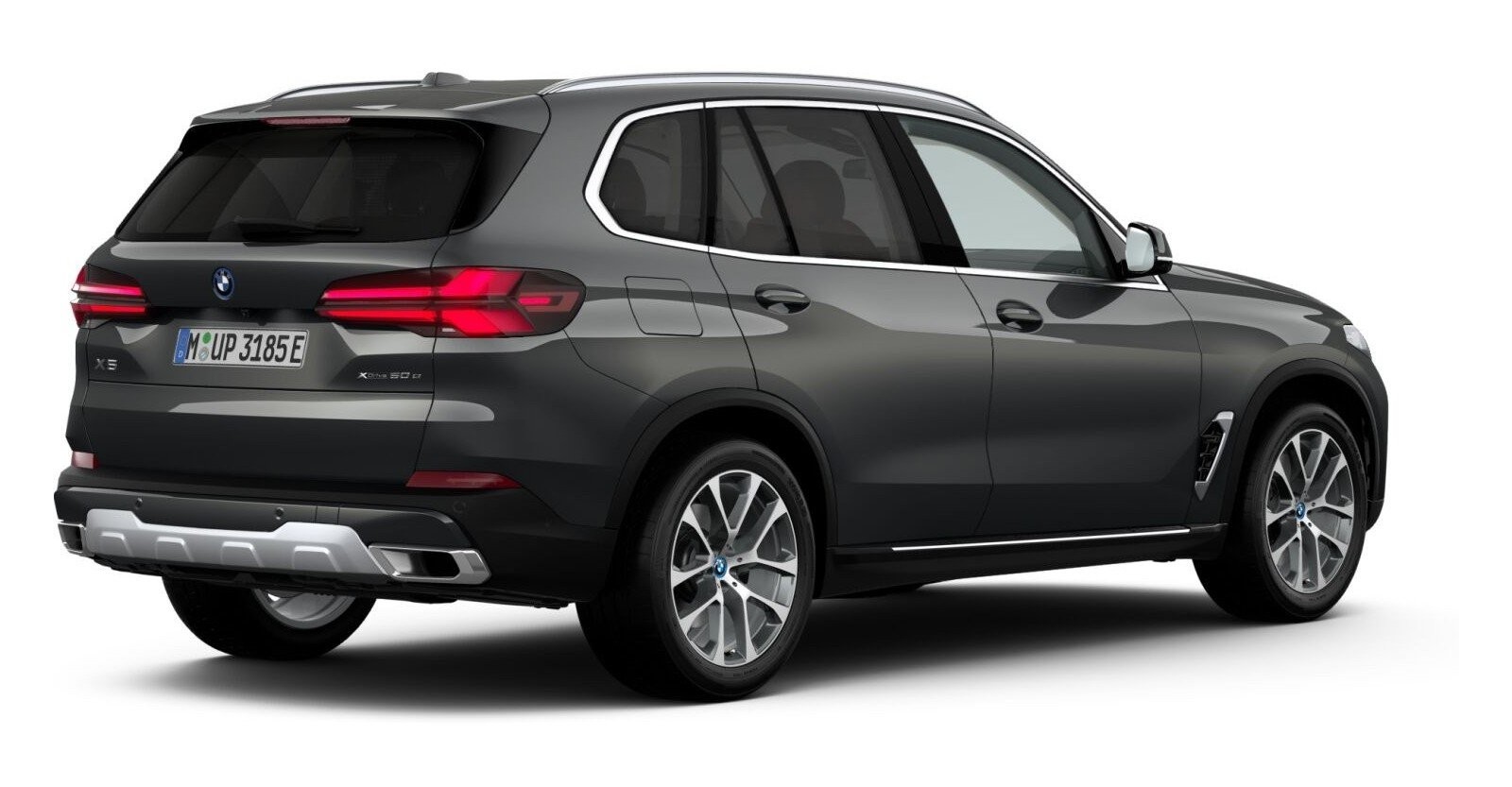 BMW BMW X in Grau von hinten BMW BMW X in Grau von hinten