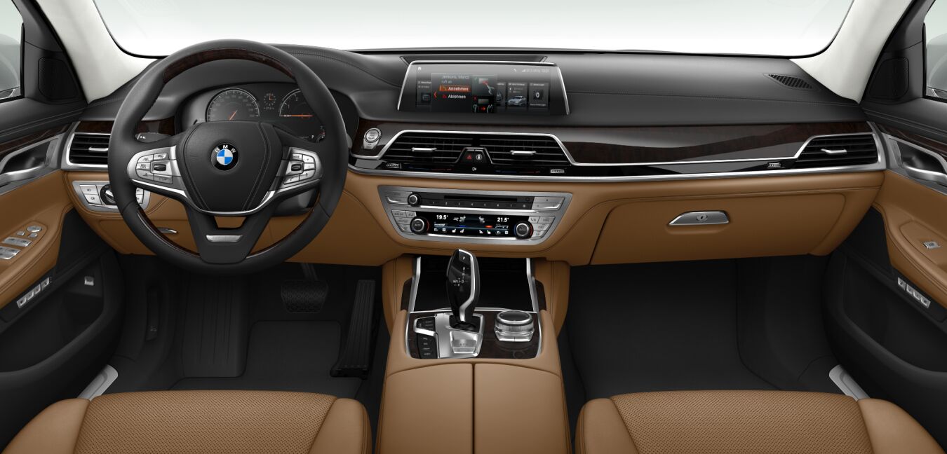 BMW BMW 7er im Innenraum von vorne BMW BMW 7er im Innenraum von vorne