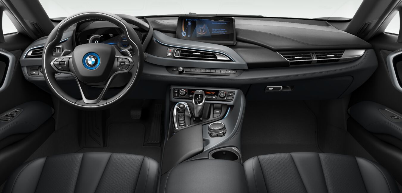 BMW BMW I im Innenraum von vorne BMW BMW I im Innenraum von vorne