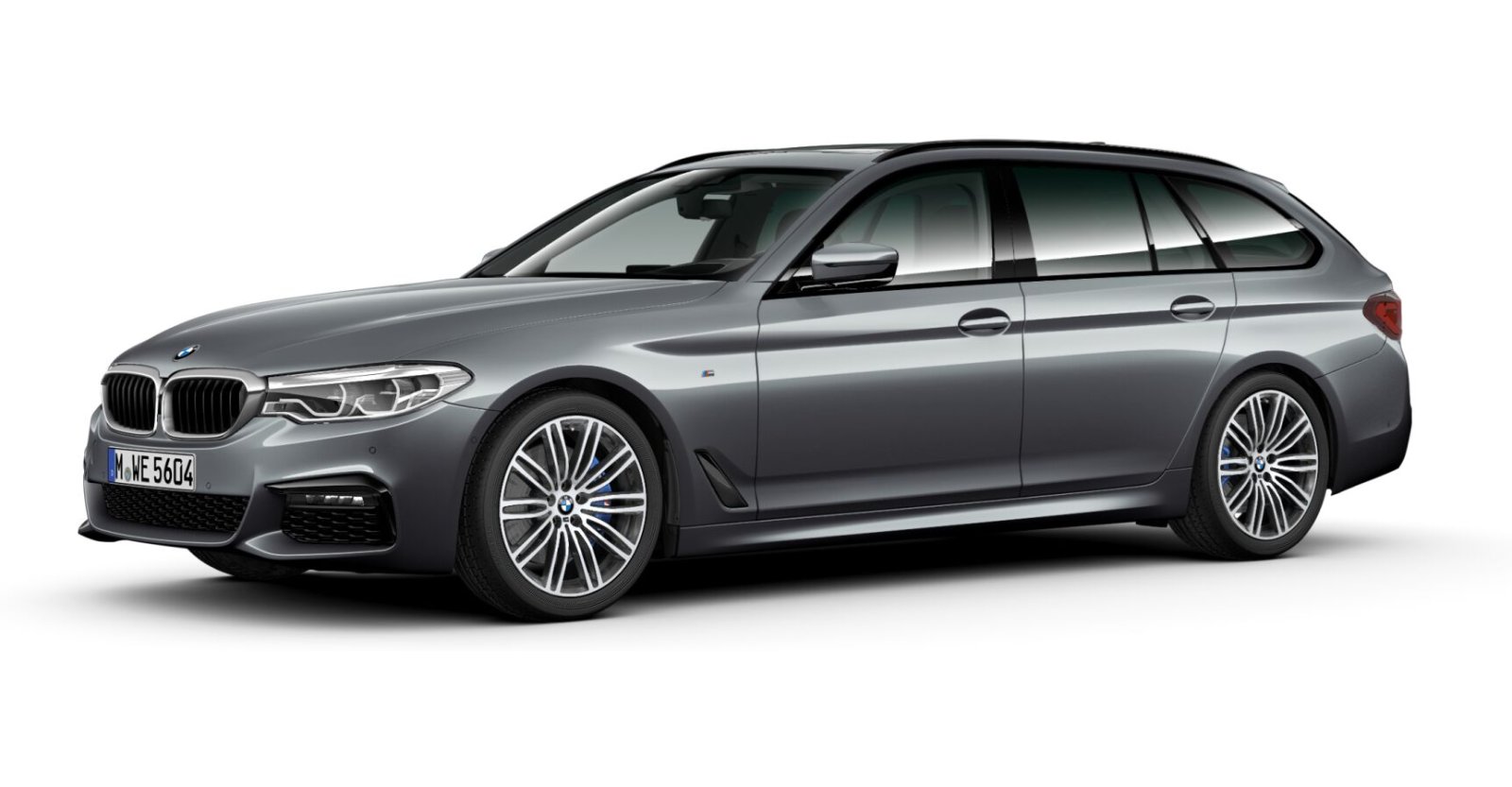 BMW BMW 5er in Grau von vorne BMW BMW 5er in Grau von vorne