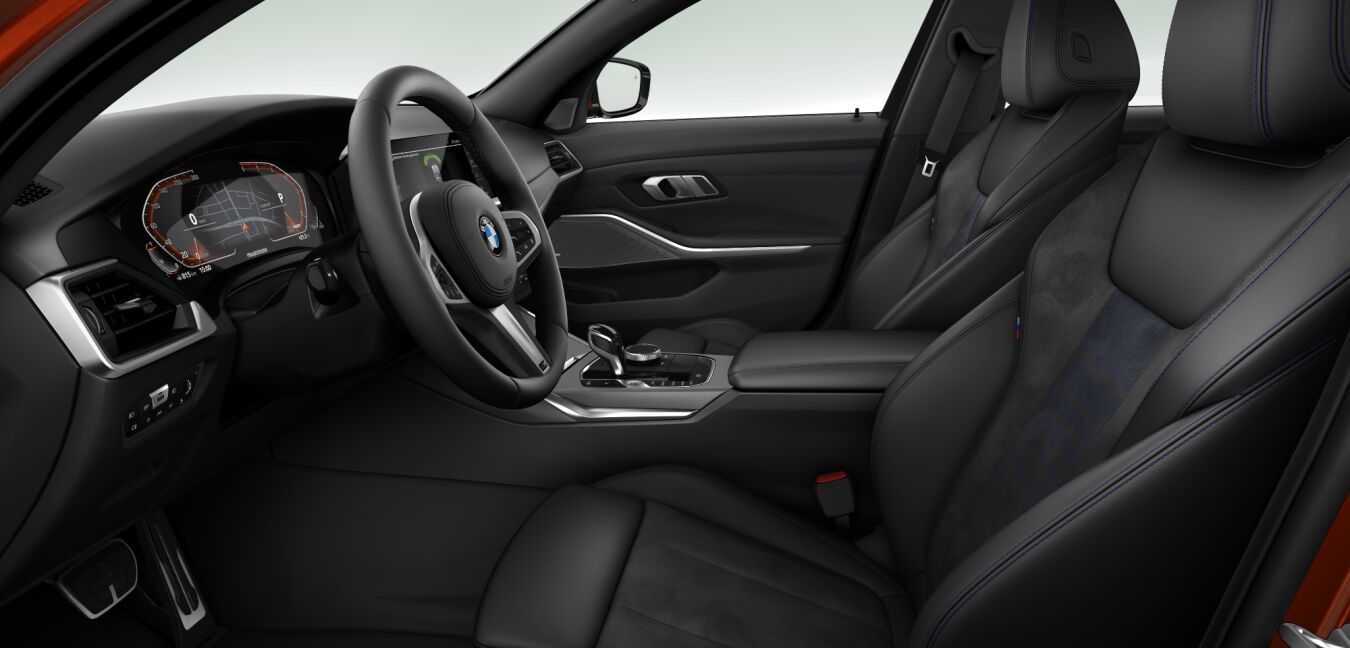 BMW BMW 3er im Innenraum seitlich BMW BMW 3er im Innenraum seitlich