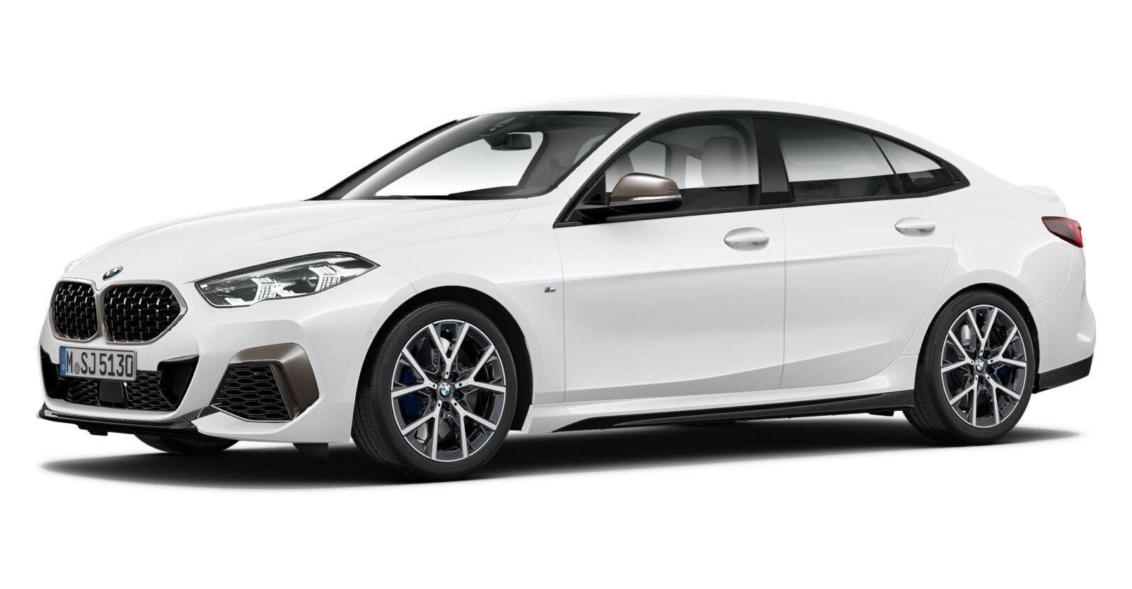 BMW BMW 2er in Weiß von vorne BMW BMW 2er in Weiß von vorne