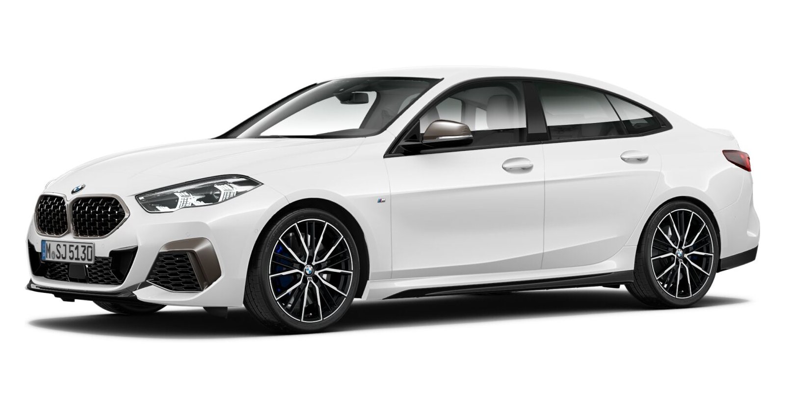 BMW BMW 2er in Weiß von vorne BMW BMW 2er in Weiß von vorne