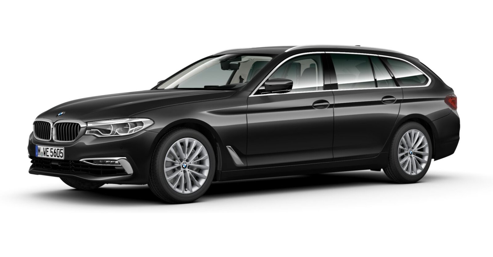 BMW BMW 5er in Grau von vorne BMW BMW 5er in Grau von vorne