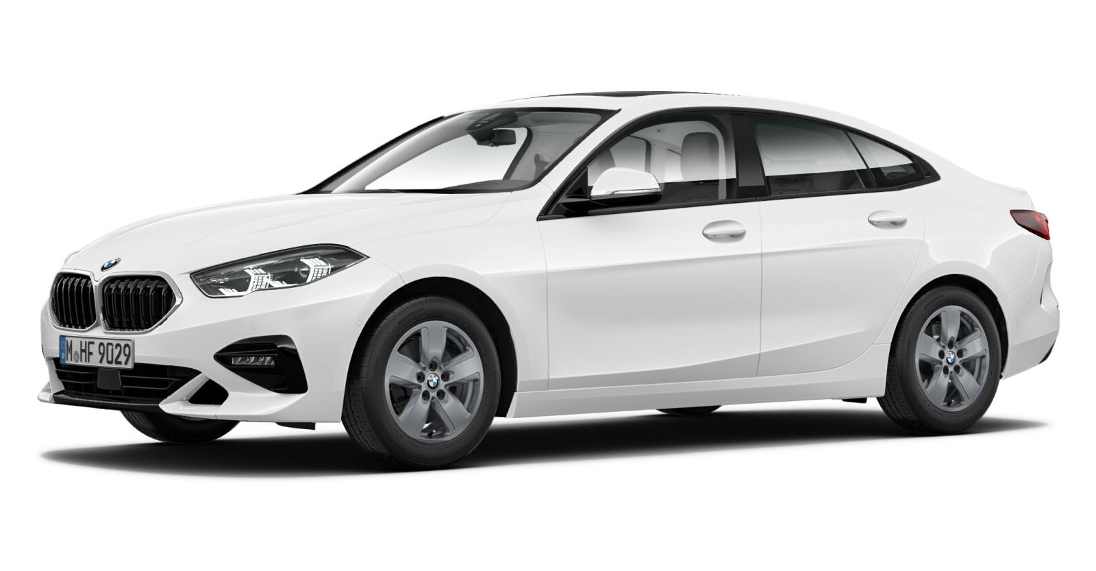 BMW BMW 2er in Weiß von vorne BMW BMW 2er in Weiß von vorne