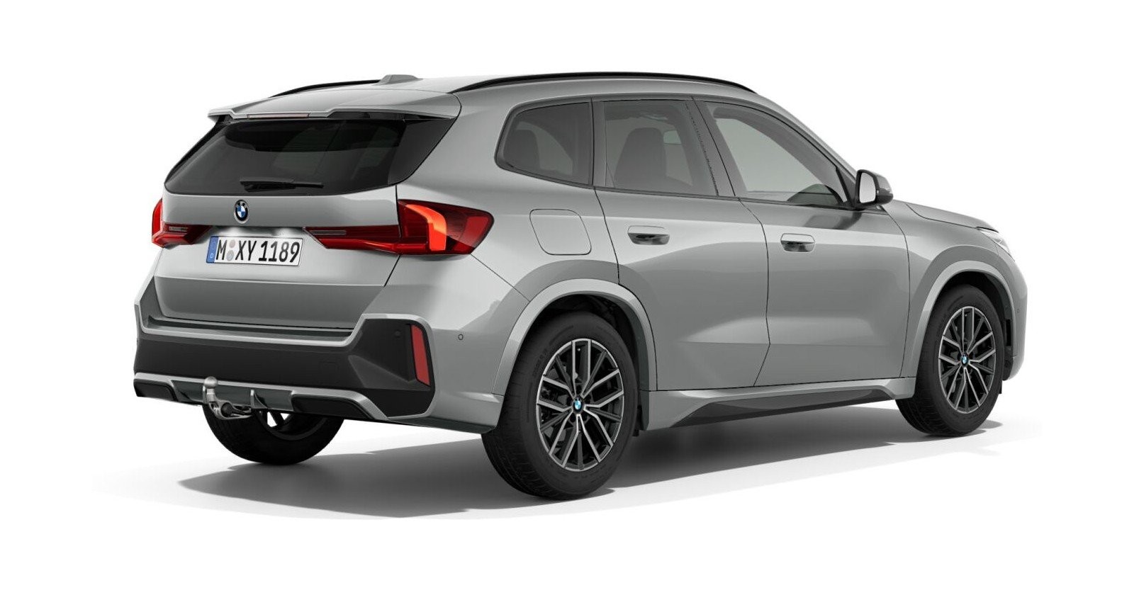 BMW BMW X in Grau von hinten BMW BMW X in Grau von hinten