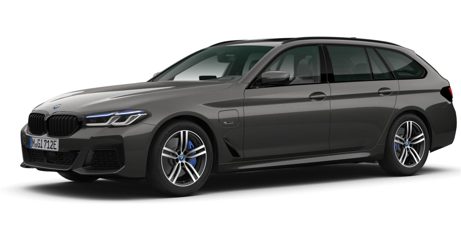 BMW BMW 5er in Grau von vorne BMW BMW 5er in Grau von vorne