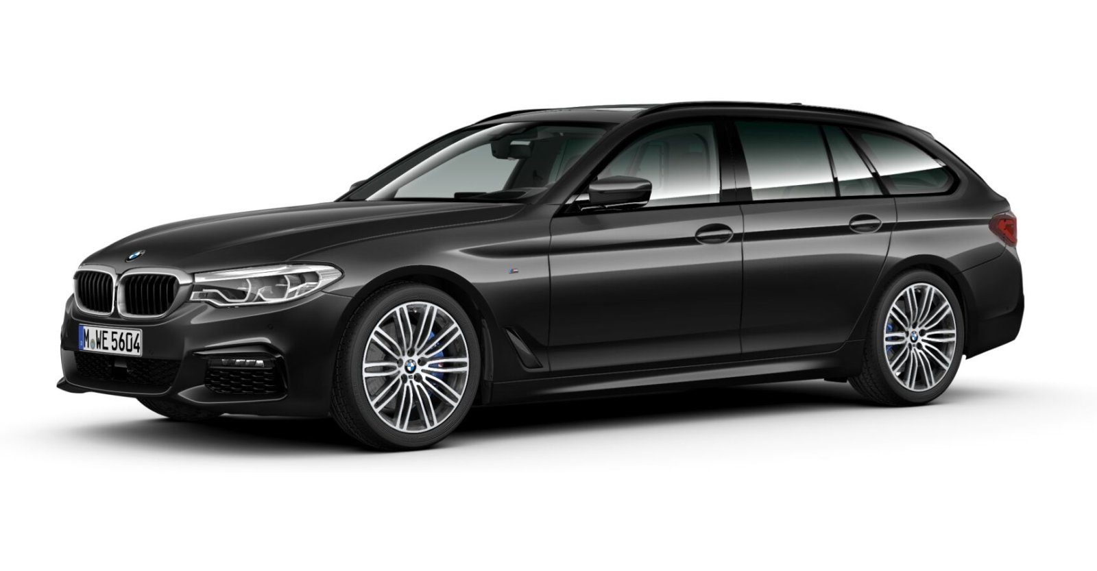 BMW BMW 5er in Grau von vorne BMW BMW 5er in Grau von vorne